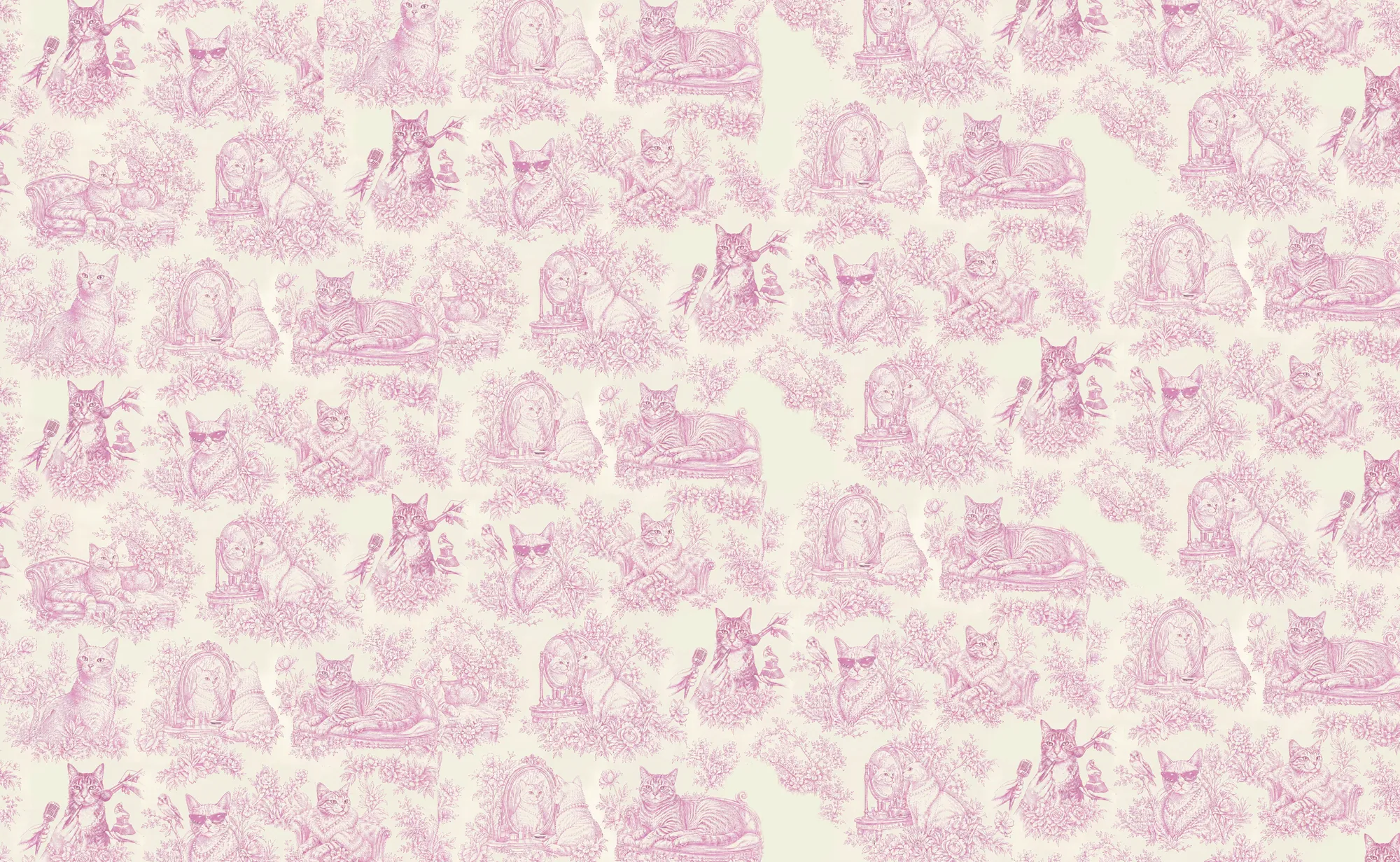 The toile pattern